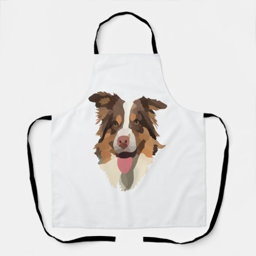 Australian shepherd 1 apron