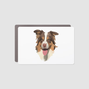 Australian shepherd 1 car magnet