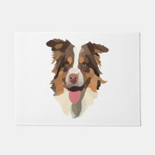 Australian shepherd 1 doormat