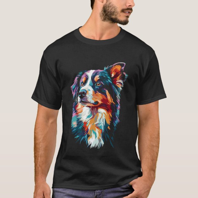 Australian Shepherd 1 T-Shirt (Front)