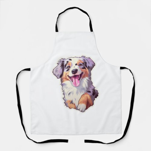 Australian Shepherd    Apron