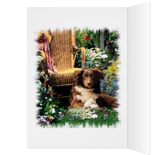 Australian Shepherd Art Gifts (Inside (Left))