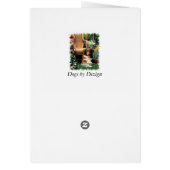 Australian Shepherd Art Gifts Cards (Back)