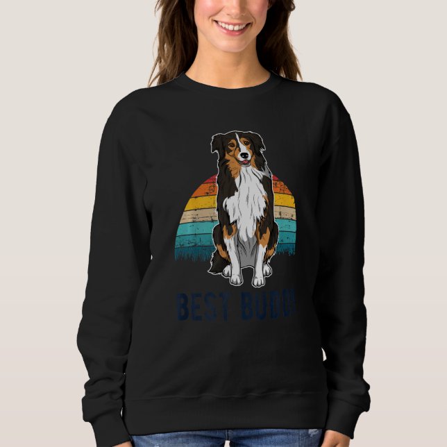 Australian Shepherd Aussi Dog Breed  127 Sweatshirt (Front)