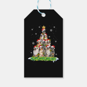 Australian Shepherd Aussie Christmas Ornament Tree Gift Tags