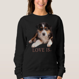 Australian Shepherd Aussie Mom Dad Love Dog Tee