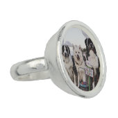 Australian shepherd, Aussie, Shepherd Ring (Side)