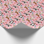 Australian Shepherd birthday gift wrap