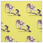 Australian Shepherd Black Tri Cowdog fabric