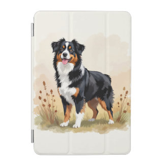 Australian Shepherd Black Tricolor Aussie Dog iPad Mini Cover