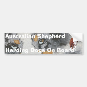 Australian Shepherd Bumper Sticker