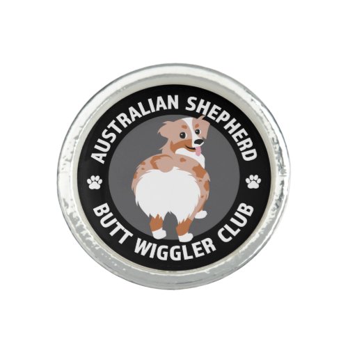 Australian Shepherd Butt Wigglers Club _ Red Merle Ring