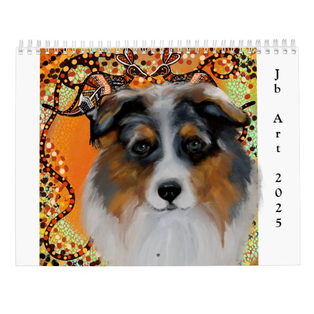 AUSTRALIAN SHEPHERD  CALENDAR (Back)