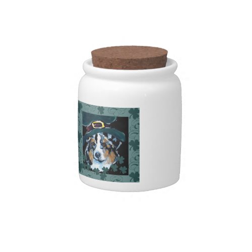 AUSTRALIAN SHEPHERD CANDY JAR