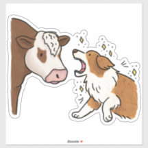 Australian Shepherd Car Decal