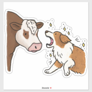 Australian Shepherd Car Decal