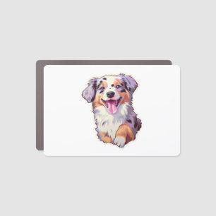 Australian Shepherd Car Magnet