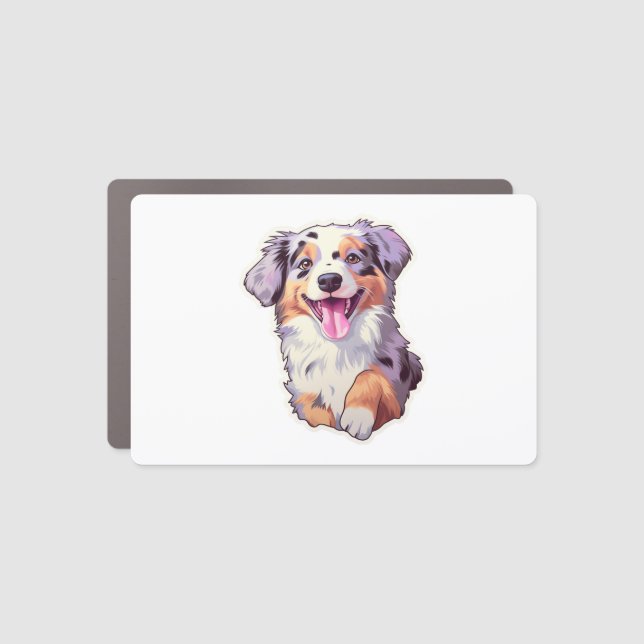 Australian Shepherd    Car Magnet (Front)