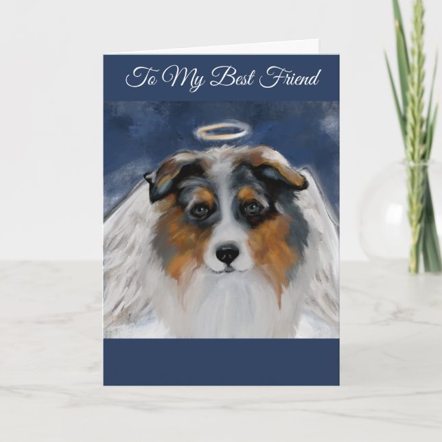 Australian Shepherd  Card (Front)