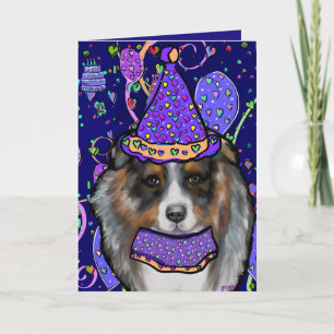 Australian Shepherd  Card