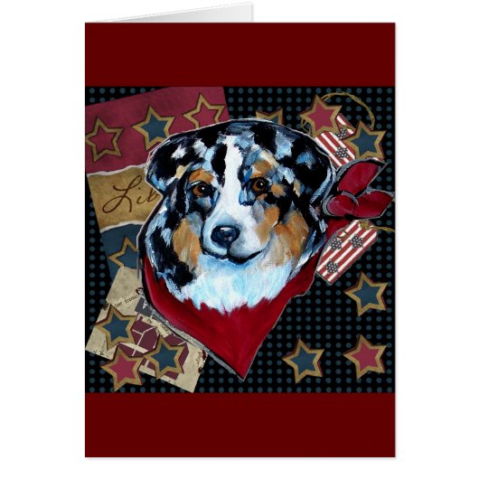 AUSTRALIAN SHEPHERD CARDS (Front)