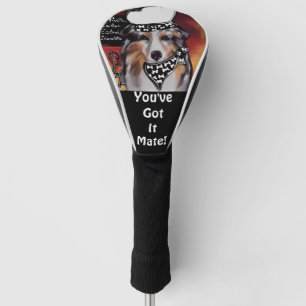 AUSTRALIAN SHEPHERD  Chef Golf Head Cover