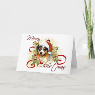 Australian Shepherd Christmas Cards