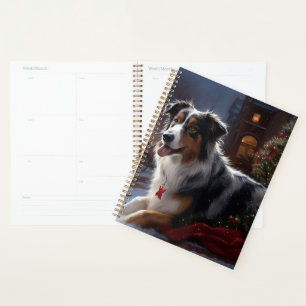 Australian Shepherd Christmas Festive Season Planner