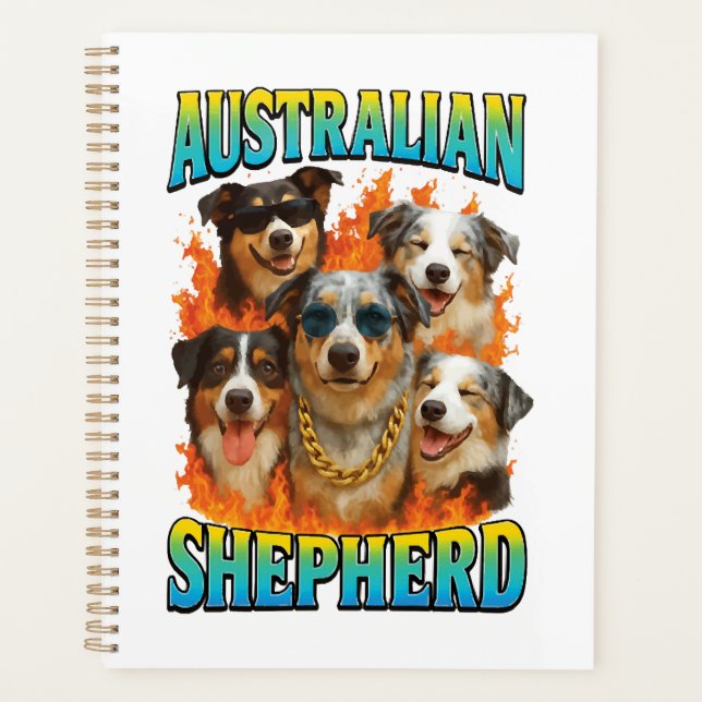 Australian Shepherd Copy Planner (Front)