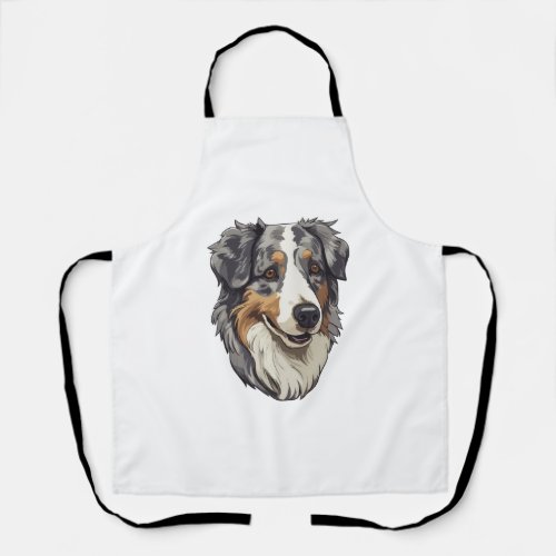 Australian shepherd Dog  3 Apron