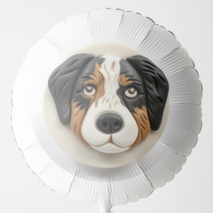 Australian Shepherd Dog 3D Inspired Balloon