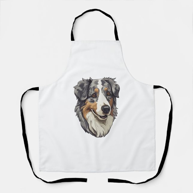 Australian shepherd Dog   Apron (Front)