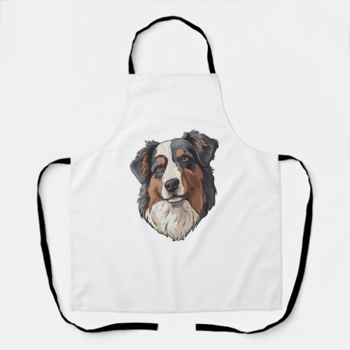 Australian shepherd Dog   Apron