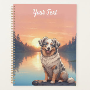 Australian Shepherd Dog by Lake Planner