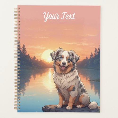 Australian Shepherd Dog by Lake Planner