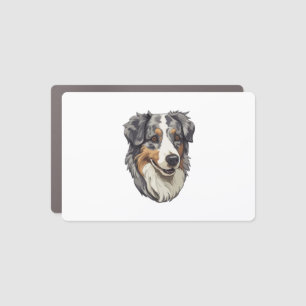 Australian shepherd Dog   Car Magnet