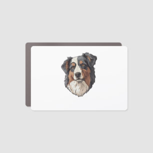 Australian shepherd Dog Car Magnet