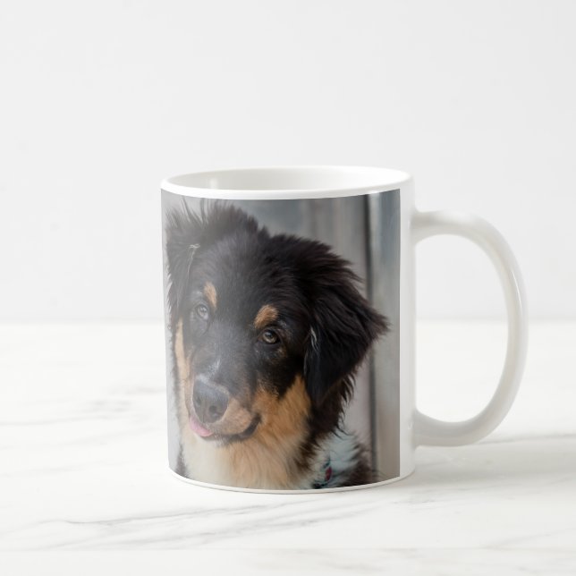 Australian Shepherd Dog Coffee Mug (Right)