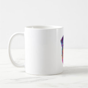 Australian Shepherd Dog Colorful Coffee Mug