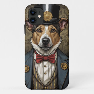 Australian shepherd dog costume bow tie iPhone 11 case