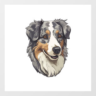 Australian shepherd Dog Floor Decals