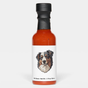 Australian shepherd Dog Hot Sauces