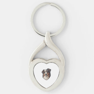Australian shepherd Dog   Keychain