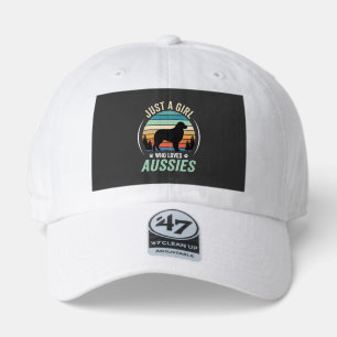 Australian Shepherd Dog Lover Retro Sunset Aussies 47 Brand Hat