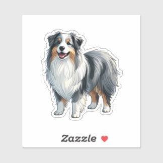 Australian Shepherd Dog Lover Sticker