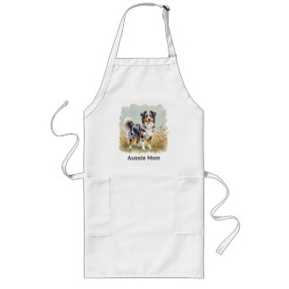 Australian Shepherd Dog Merle Long Tail Long Apron