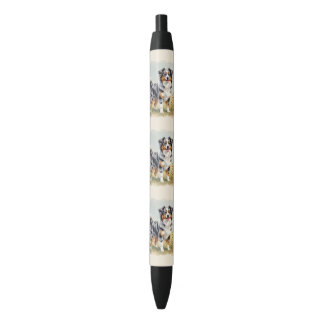 Australian Shepherd Dog Merle Long Tail Pen