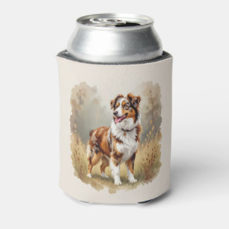 Australian Shepherd Dog Red Merle Aussie Can Cooler