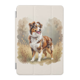 Australian Shepherd Dog Red Merle Aussie iPad Mini Cover