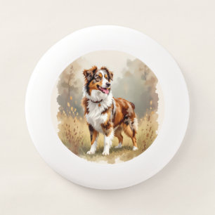 Australian Shepherd Dog Red Merle Aussie Wham-O Frisbee